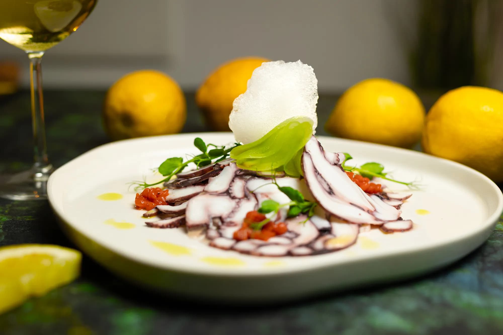 Carpaccio di polpo