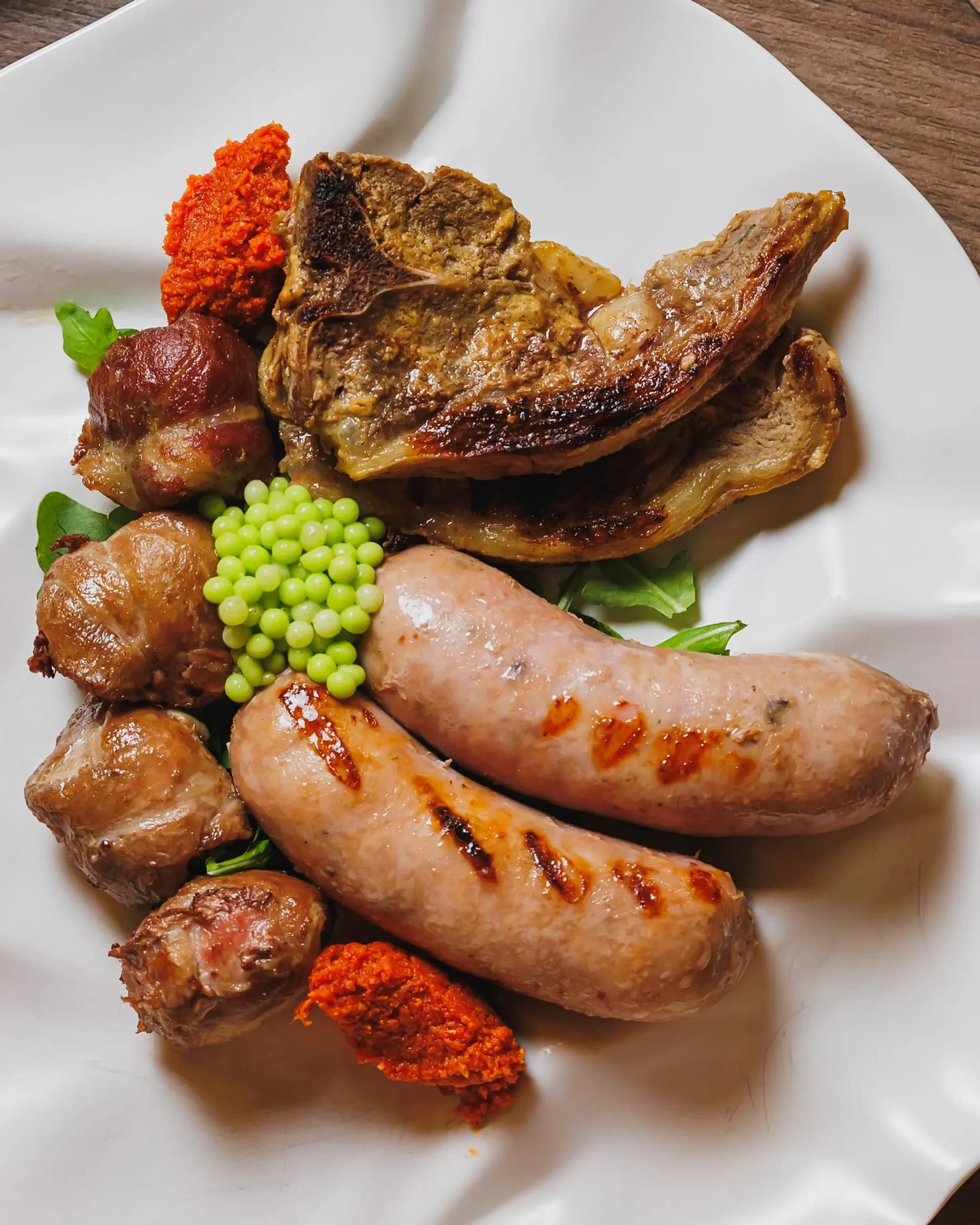 Grigliata mista di carne.